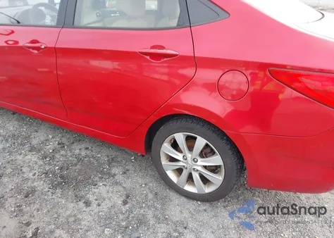 2014 Hyundai Accent Gls из США, поврежденный, VIN KMHCU4AE1EU597433